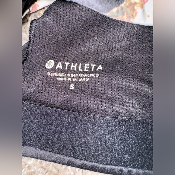 Athleta Hyper Focused Floral Print Bra In Powervita - Picture 4 of 5